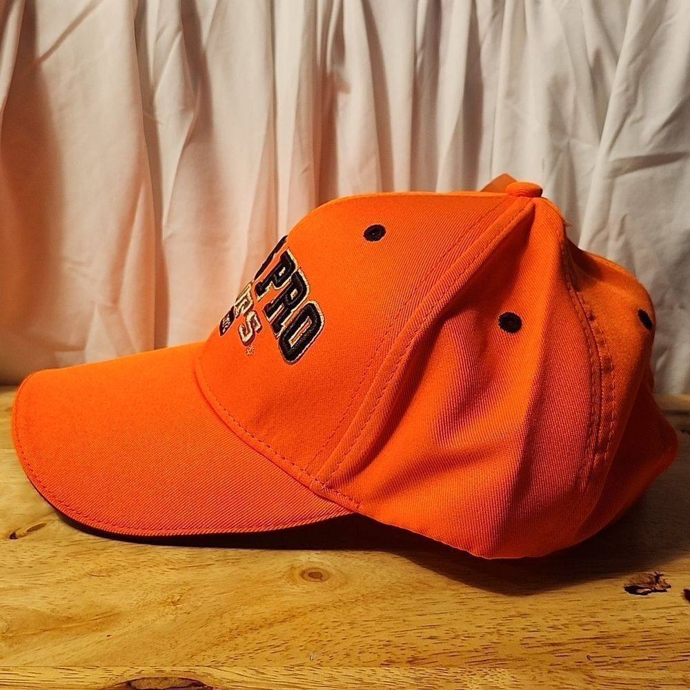Bass Pro Shops Safety Orange Sliderback Hat - New - Picture 3 of 7